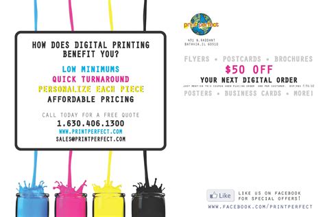 Print Perfect Full-Color Postcard Design and Printing