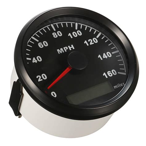 Universal GPS Speedometer Gauge 160MPH 85mm IP67 W Grandado