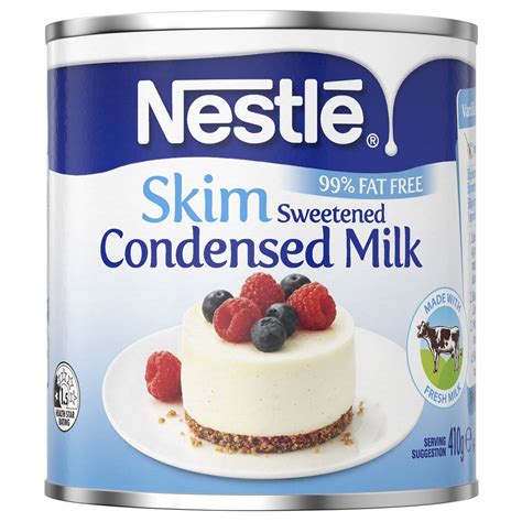 Nestle Skim Sweetened Condensed Milk 410g Woolworths