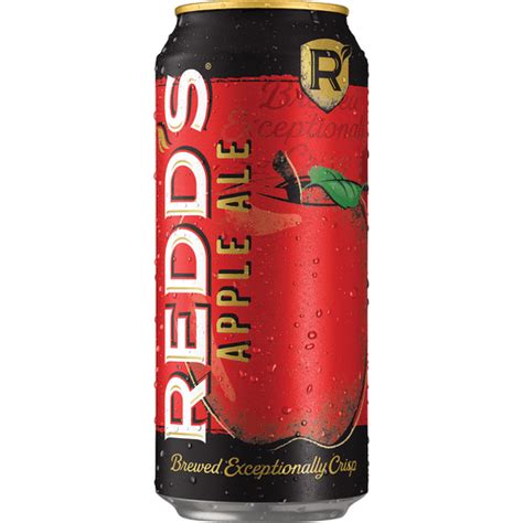 Redds Apple Ale Beer 4 Pack 16 Fl Oz Cans 5 Abv Malt Beverages