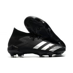 Adidas Crampon Predator Mutator 20 1 Low FG Noir Vert Blanc