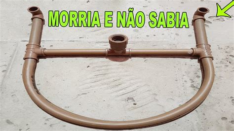 Morria E N O Sabia Olha O Que Fiz Usando Cano Pvc Simples E Eficaz