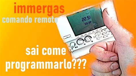 Immergas Comando Remoto Come Funziona YouTube