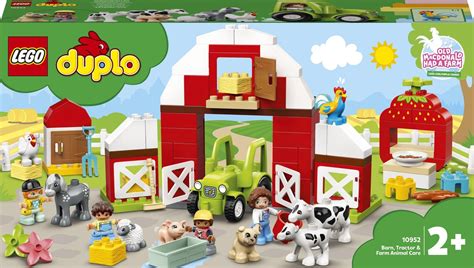 Lego Duplo Klocki Stodo A Traktor I Zwierz Ta Gospodarskie