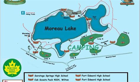 Moreau Lake Canoe Planter Trail In Final Phase