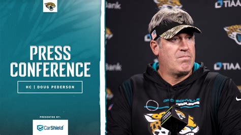 Coach Pederson Trevor Lawrence Is Day By Day Press Conference