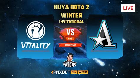 Dota Live Ig Vitality Vs Team Aster Bo Groupstage Huya Dota