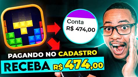 CADASTROU SACOU App Pagou R 474 00 No Pix TOP APLICATIVO PAGANDO