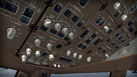 Boeing 777 Cockpit Night / Boeing 777-28E/ER - Asiana Airlines ...