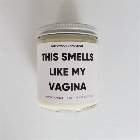 Soy Wax Candle Smells Like Vagina Adult Humor Gag T Etsy