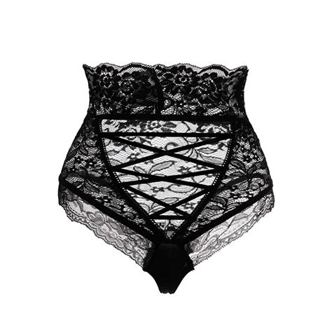 Buy Amazing Sexy Panties Women High Waist Lace Thongs And G Strings Ladies