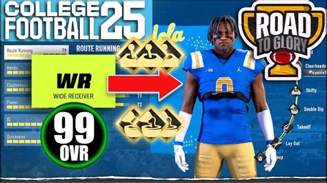 Best Wr Archtypes And Abilities College Football 25 Road To Glory Use