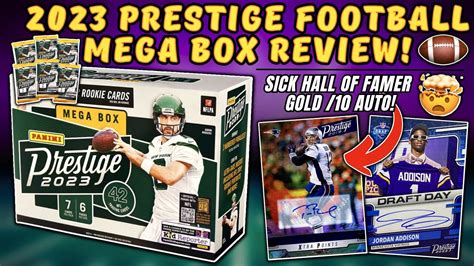 Gold Hall Of Famer Auto Prestige Football Mega Box Review