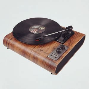 VOKSUN Reproductor De Discos De Vinilo Con Bluetooth De 3 Velocidades