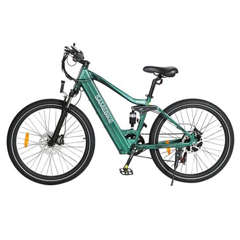 Samebike XD26 II Vélo Electrique 750W Moteur 40km h 48V 14Ah Vert Armée