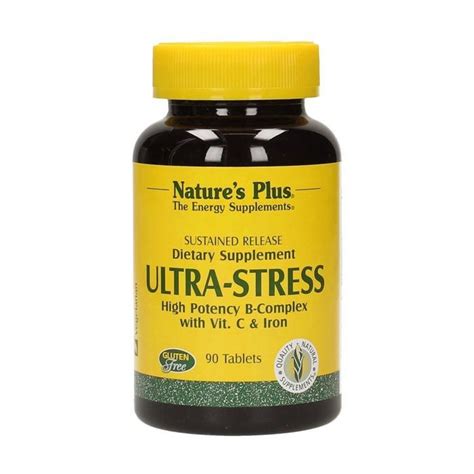 Buy Natures Plus Ultra Stress With Iron Sustained Release Tablets