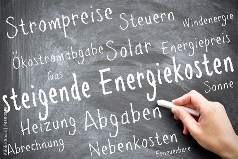 Steigende Energiekosten Stock Photo Adobe Stock