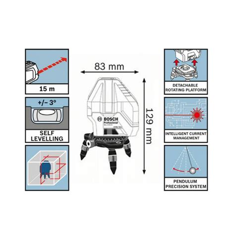 Buy Bosch Gll X Professional Line Laser Level Mtr Working