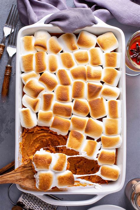 Sweet Potato Casserole With Marshmallows The Novice Chef