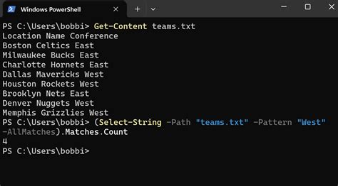 Powershell How To Count Specific Words In A File Collecting Wisdom