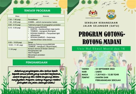 Buku Program Gotong Royong Madani Sekolah Nurul Husz Flip Pdf Anyflip