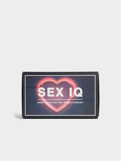 T Republic Sex Iq Test Game Cards Multi Glue Store