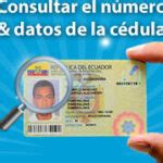 Consulta Por Numero De Cedula EcuadorCertificados