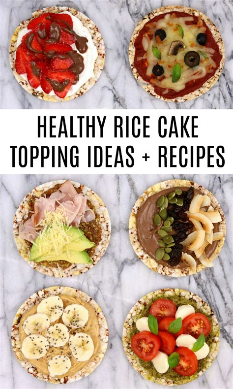 Toppings For Rice Cakes Recipes Cuisine