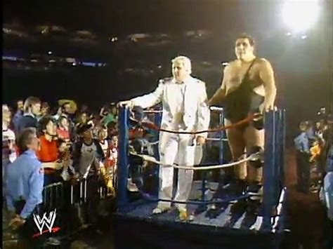 Andre The Giant VS Hulk Hogan Wrestlemania 3 29 March 1987 WWF