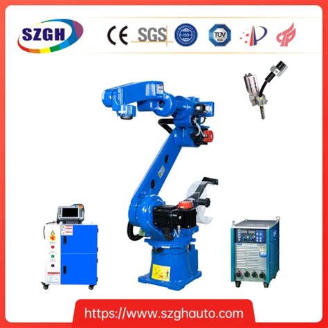 Szgh Kg Payload Axis Industrial Robotic Arm For Welding Cutting