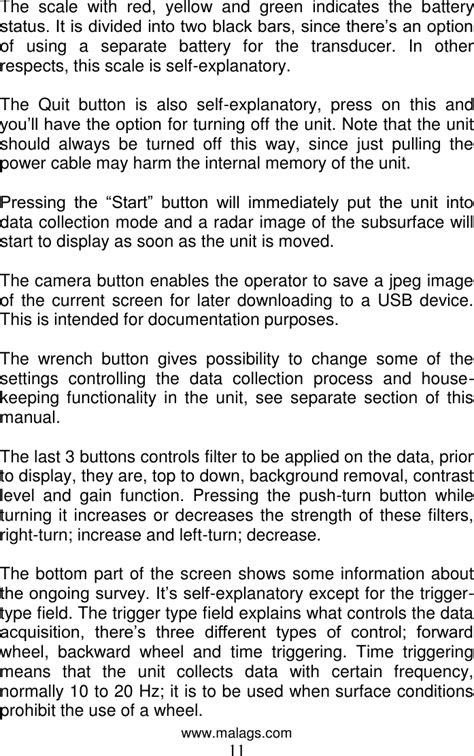 Guideline Geo El Hdr Ground Penetrating Radar User Manual Introduction