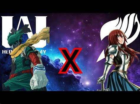 Izuku X Erza Scarlet Two Shot Part Youtube