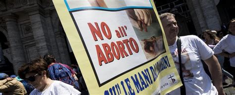 Il Mondo Pro Life Deluso Dal Governo Non Tocca La Legge Sull Aborto