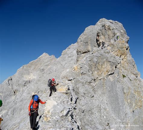 Bergtour über den Jubiläumsgrat Zugspitze Alpspitze