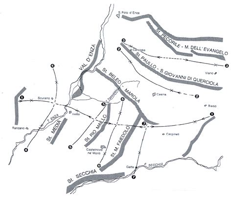 Georesearch Center Italy Slumping Mesoscopico Del Membro Della Val