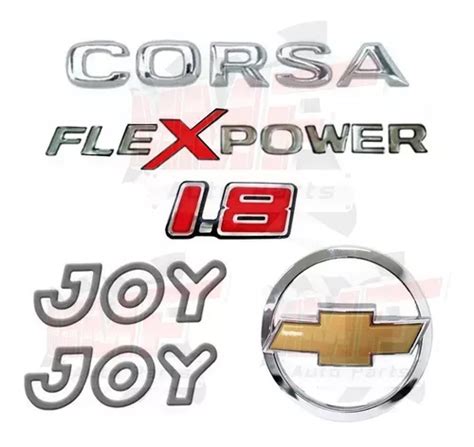 Emblema Corsa Hatch 1 8 Flexpower Joy Gravata 02 Parcelamento Sem Juros