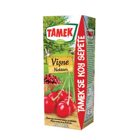 Nectar De Griottes Bouteille 200ml Tamek Alimex