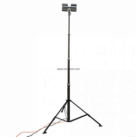 4 2m Tripod Mounted Pneumatic Telescopic Mast Lighting Tower TML 4200