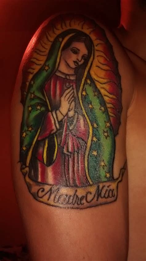 Tatuajes De La Virgen De Guadalupe Virgen De Guadalupe Tattoo