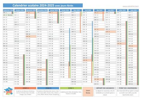 Calendrier Scolaire Officiel Image To U