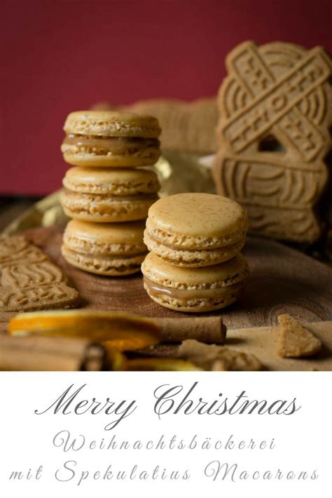 Geschenk aus der Küche geniale Spekulatius Macarons zu Weihnachten