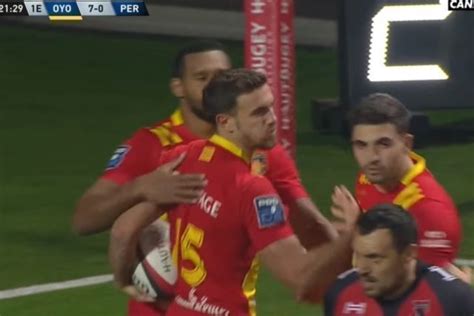 Pro D2 Avec Un Melvyn Jaminet Exceptionnel Perpignan Remporte Le Choc