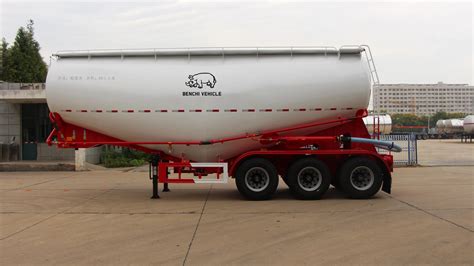 3 Axles 35cbm Dry Bulk Cement Trailer Of Steel Material China Bulk