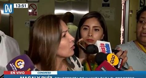 Congresista Magaly Ruiz habló tras denuncia de mochar sueldos No