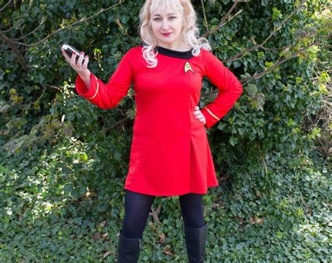 Star Trek Tos Uniforms Set Phasers To Stunning Etsy