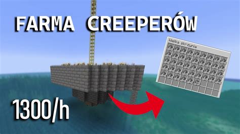 Farma Prochu Creeperów w Minecraft 1 21 4 YouTube