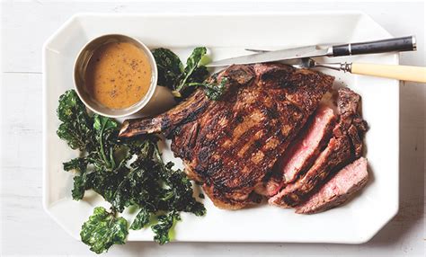 Grilled Rib-Eye with West African Black Pepper Sauce Recipe | James ...