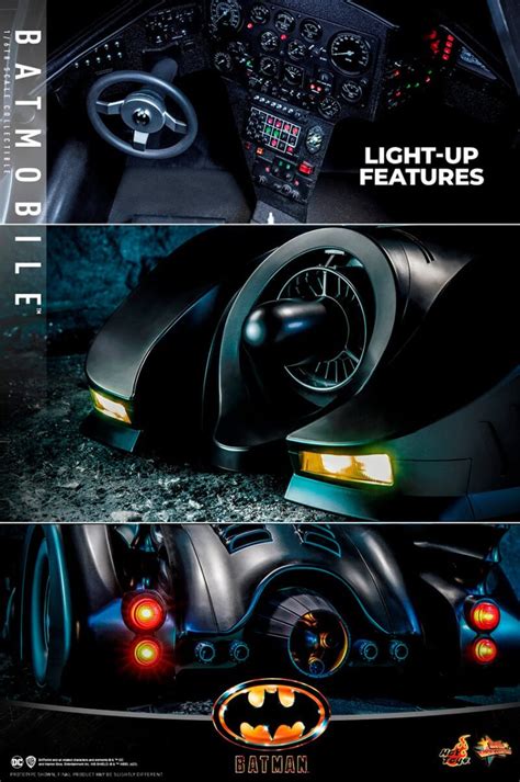 Hot Toys MMS694 Batman 1989 1 6th Scale Batmobile Collectible Figure Toysdd