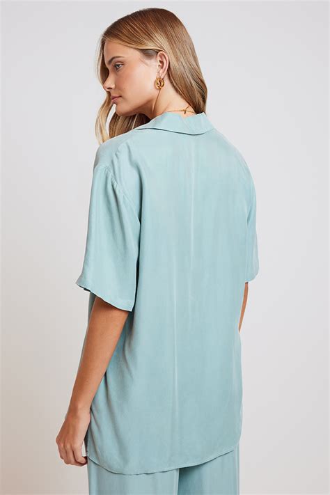 Nude Lucy Lucia Cupro Shirt Capri Stylerunner