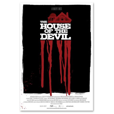 The House Of The Devil Rare Promotional Poster – Gorgon Video